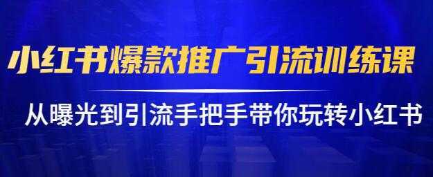 小红书怎么推广，小红书爆款推广引流训练课12.0，手把手带你玩转小红书-网赚网