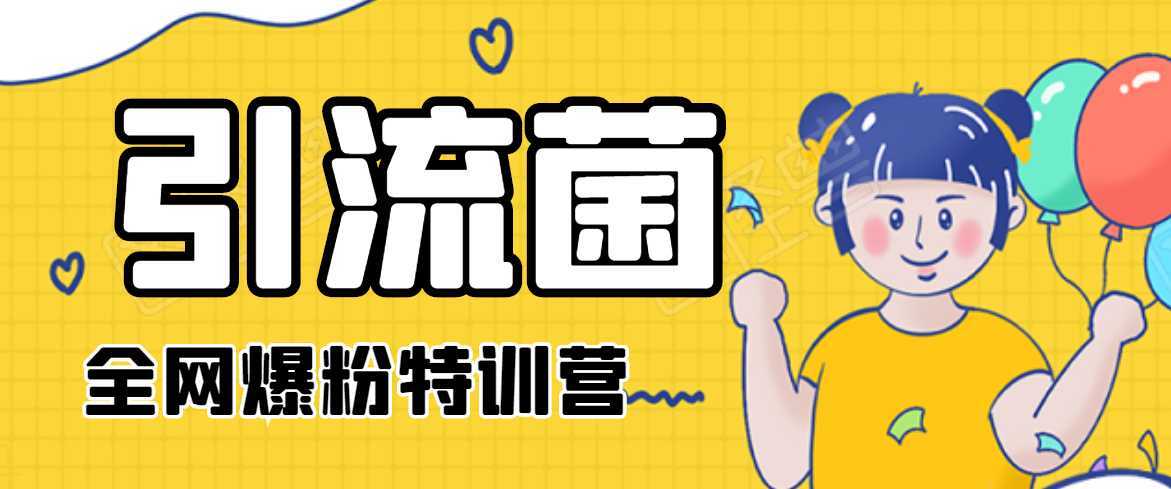 图片[1]-引流菌2020全网爆粉特训营（QQ群霸屏，知乎引流，群裂变，自动化引流等）-网赚网