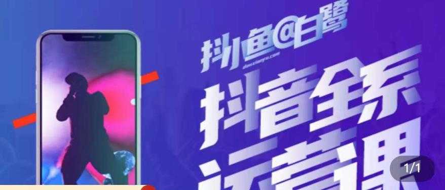 白鹭·主播内训营，运营主播话术起号进阶能力提升-网赚网