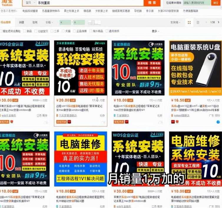 图片[2]-电脑系统重装U盘制作，年赚30W的长期项目【详细教程】-网赚网