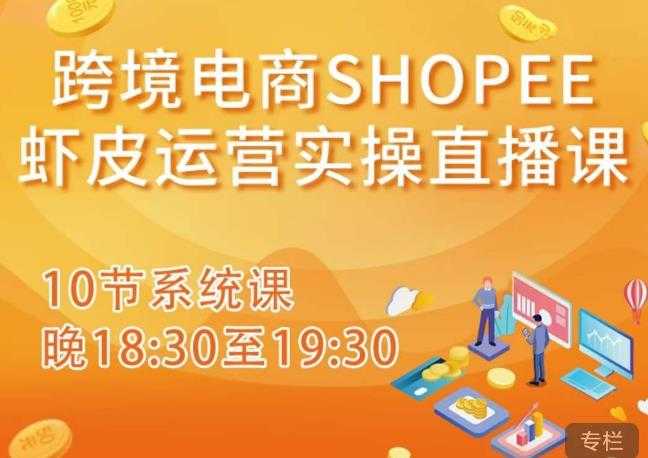 图片[1]-跨境电商Shopee虾皮运营实操直播课，从零开始学，入门到精通（10节系统课）-网赚网